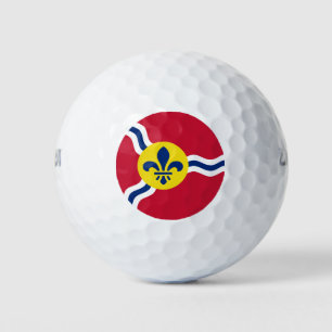 Balles De Golf Wilson Golf Ball avec drapeau de St. Louis, Missou