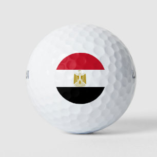 Balles De Golf Wilson Golf Ball avec drapeau d'Egypte
