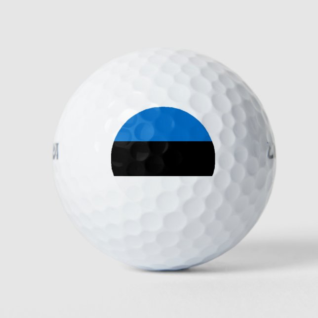 Balles De Golf Wilson Golf Ball avec drapeau d'Estonie (Devant)