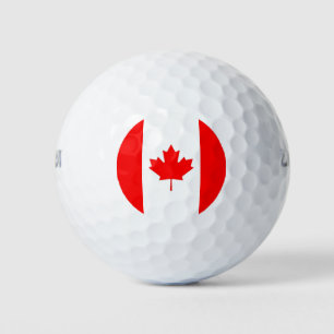 Balles De Golf Wilson Golf Ball avec drapeau du Canada