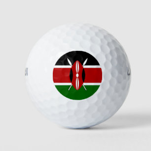 Balles De Golf Wilson Golf Ball avec drapeau du Kenya