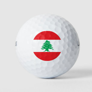 Balles De Golf Wilson Golf Ball avec drapeau du Liban