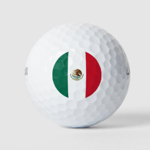 Balles De Golf Wilson Golf Ball avec drapeau du Mexique
