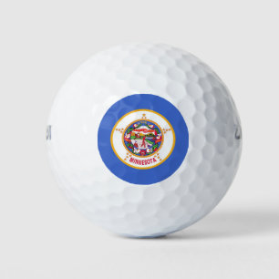 Balles De Golf Wilson Golf Ball avec drapeau du Minnesota