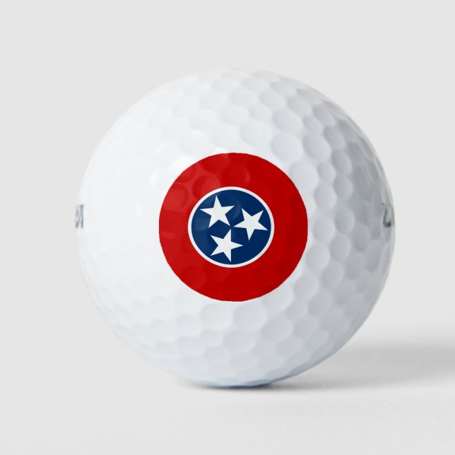 Balles De Golf Wilson Golf Ball avec drapeau du Tennessee (Devant)
