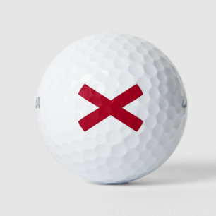 Balles De Golf Wilson Golf Ball avec le drapeau de l'Alabama, USA