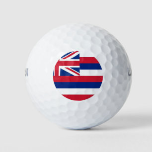 Balles De Golf Wilson Golf Ball avec le drapeau d'Hawaii, USA