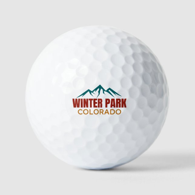 Balles De Golf Winter Park Colorado (Recto)