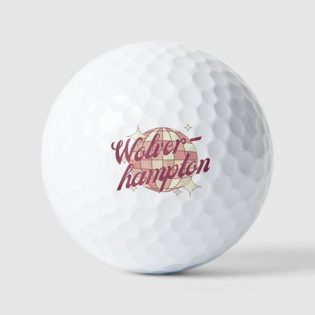 Balles De Golf Wolverhampton Royaume-Uni accessoire golfeur (Recto)