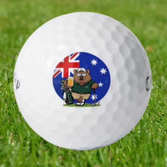 Balles De Golf Wombat australien effronté (balls with a playful Aussie attitude that turn every round into a story worth telling)