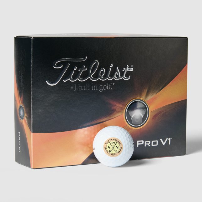Balles De Golf World's Greatest Golf Dad Cool (Conditionnement)
