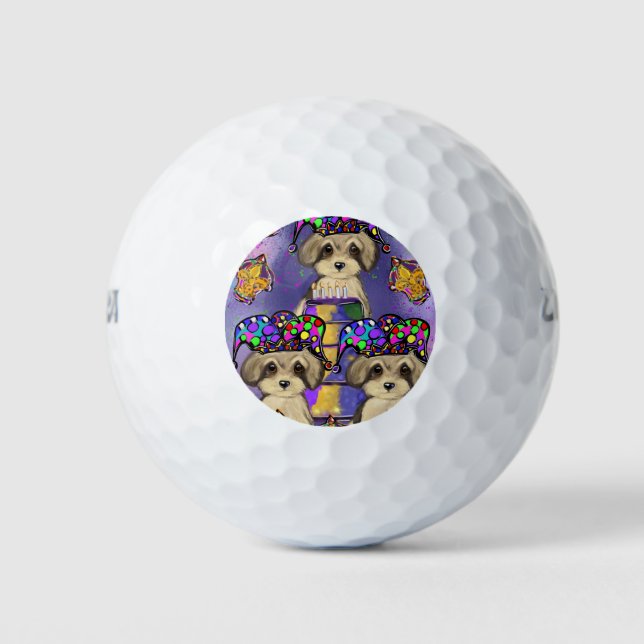 Balles De Golf Yorkie Poo (Devant)
