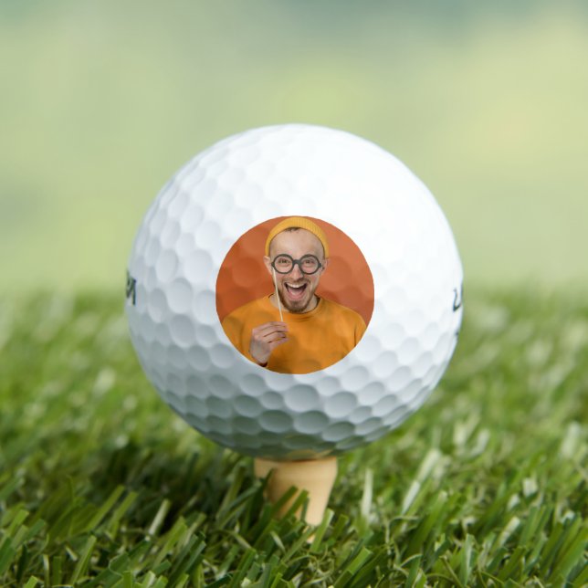 Balles De Golf Your Funny Photo Selfie Upload (T-shirt Insitu)
