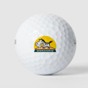 Balles De Golf Zebra Hores