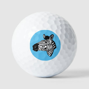 Balles De Golf Zèbre