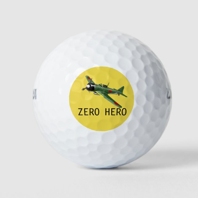 Balles De Golf Zero Fighter Golf Ball. (Devant)