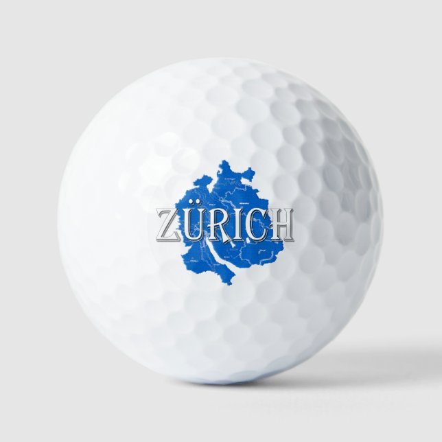 Balles De Golf Zurich (Recto)