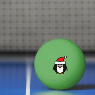 Balles de ping pong dessin animé de Noël pour tenn