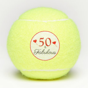 Balles De Tennis 50 et fabuleuse citation Rouge 50e anniversaire