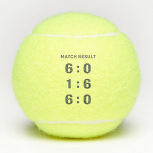 Balles De Tennis 6:0 1:6 6:0 – Drame de match de tennis en chiffres