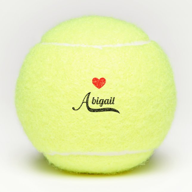 Balles De Tennis Abigail (Devant)