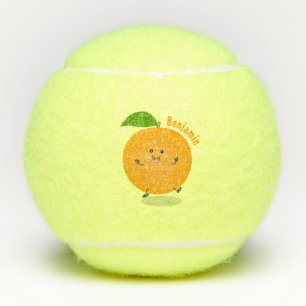 Balles De Tennis Agréable agrumes d'orange