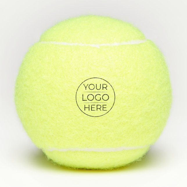 Balles De Tennis Ajouter simplement votre logo Entreprise (Devant)