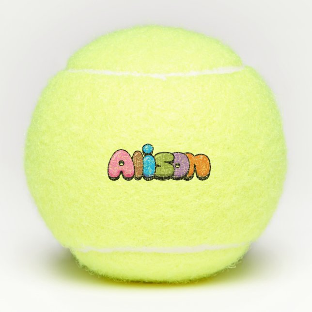 Balles De Tennis Alison (Devant)