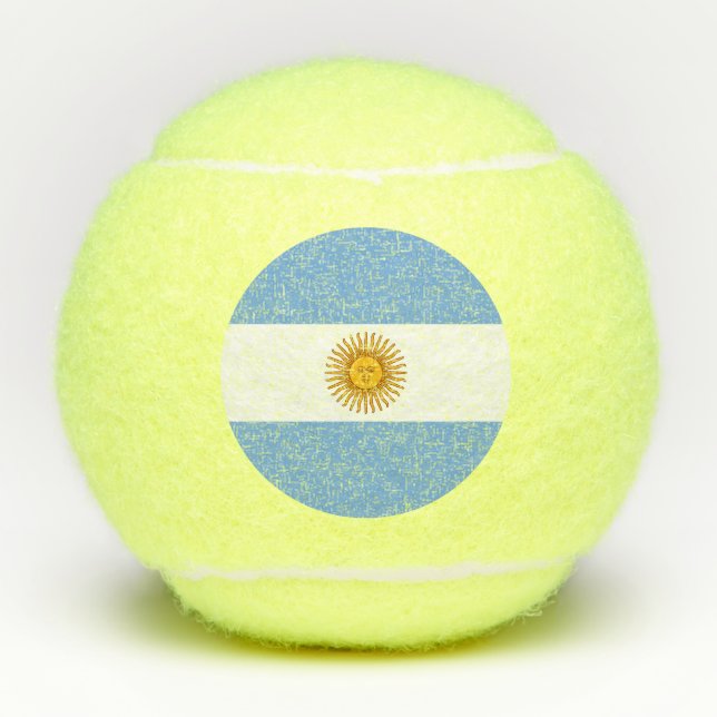Balles De Tennis Argentina (Devant)