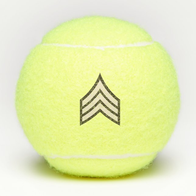 Balles De Tennis Army Sergeant rank (Devant)