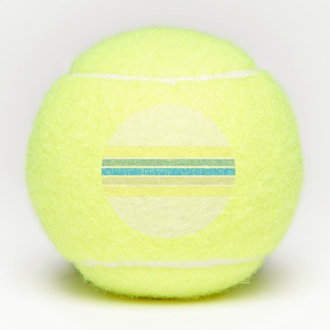 Balles De Tennis art moderne rayures (Devant)