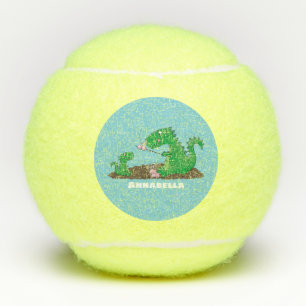 Balles De Tennis Baguettes mignonnes grillant des marshmallows dess