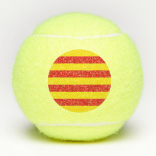 Balles De Tennis Bal de Tennis Patriotique avec Drapeau de Catalogn