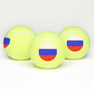 Balles De Tennis Bal de tennis patriotique avec drapeau de la Russi