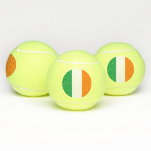 Balles De Tennis Bal de tennis patriotique avec drapeau d'Irlande