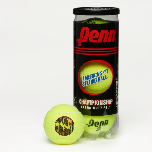 Balles De Tennis bardanes et éperons et bacchanale (Boîte)