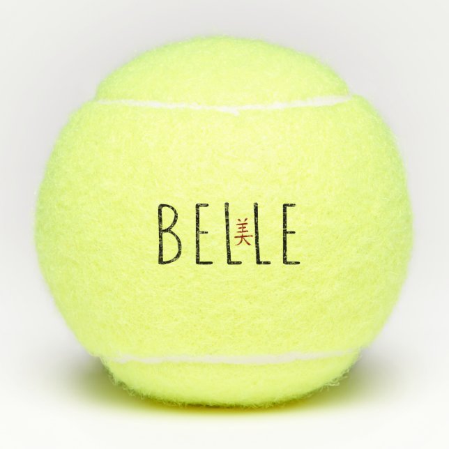 Balles De Tennis Belle (Devant)