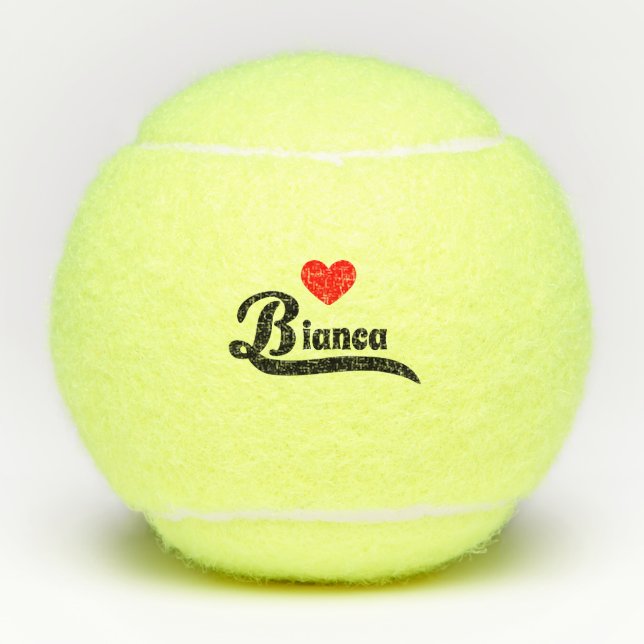 Balles De Tennis Bianca (Devant)