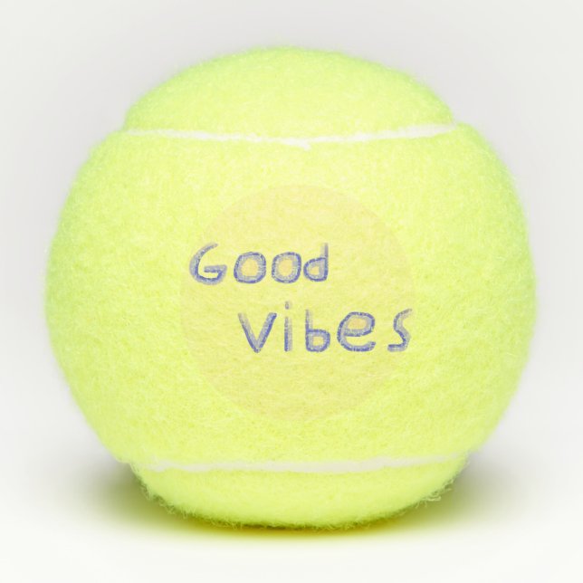 Balles De Tennis bonne image art texte (Devant)