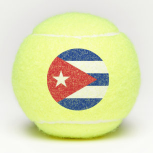 Balles De Tennis Boule de tennis de pénn avec drapeau de Cuba
