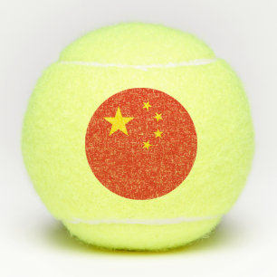 Balles De Tennis Boule de tennis de pénn avec drapeau de la Chine