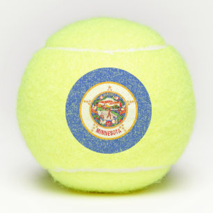 Balles De Tennis Boule de tennis de pénn avec drapeau du Minnesota,
