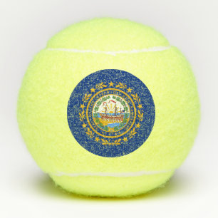 Balles De Tennis Boule de tennis de pénn avec drapeau du New Hampsh