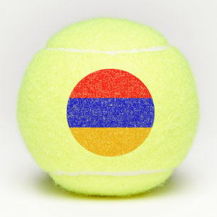 Balles De Tennis Boule de tennis Penn avec drapeau d'Arménie