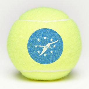 Balles De Tennis Boule de tennis Penn avec drapeau de Corpus Christ