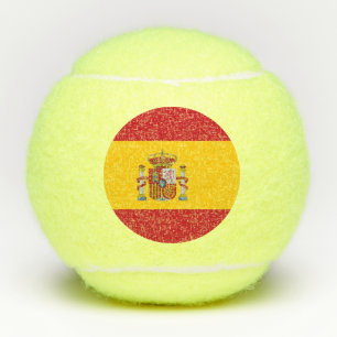 Balles De Tennis Boule de tennis Penn avec drapeau d'Espagne