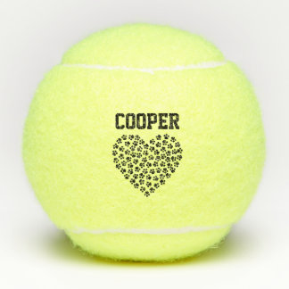 Balles De Tennis Boules de tennis de chien personnalisées