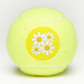 Balles De Tennis Bright and Bold Daisy