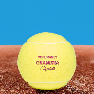 Balles De Tennis Cadeau de la fête des mères pour la meilleure gran