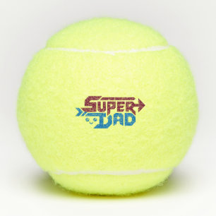 Balles De Tennis Cadeau Super Papa Gamer – Rétro Mignon